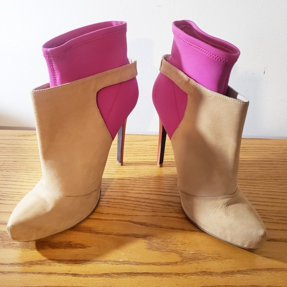Rachel Roy Multi Color Booties Size 11 - Picture 1 of 8